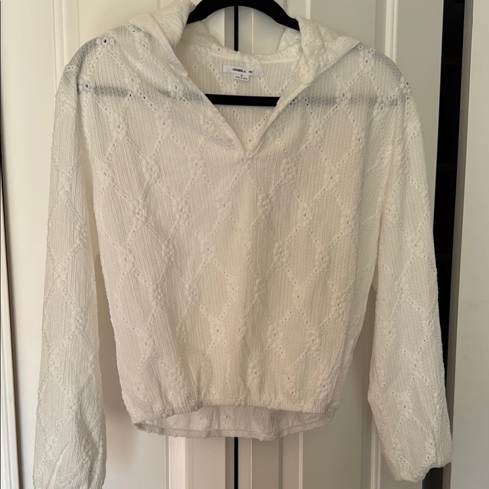 O'Neill White hoodie top